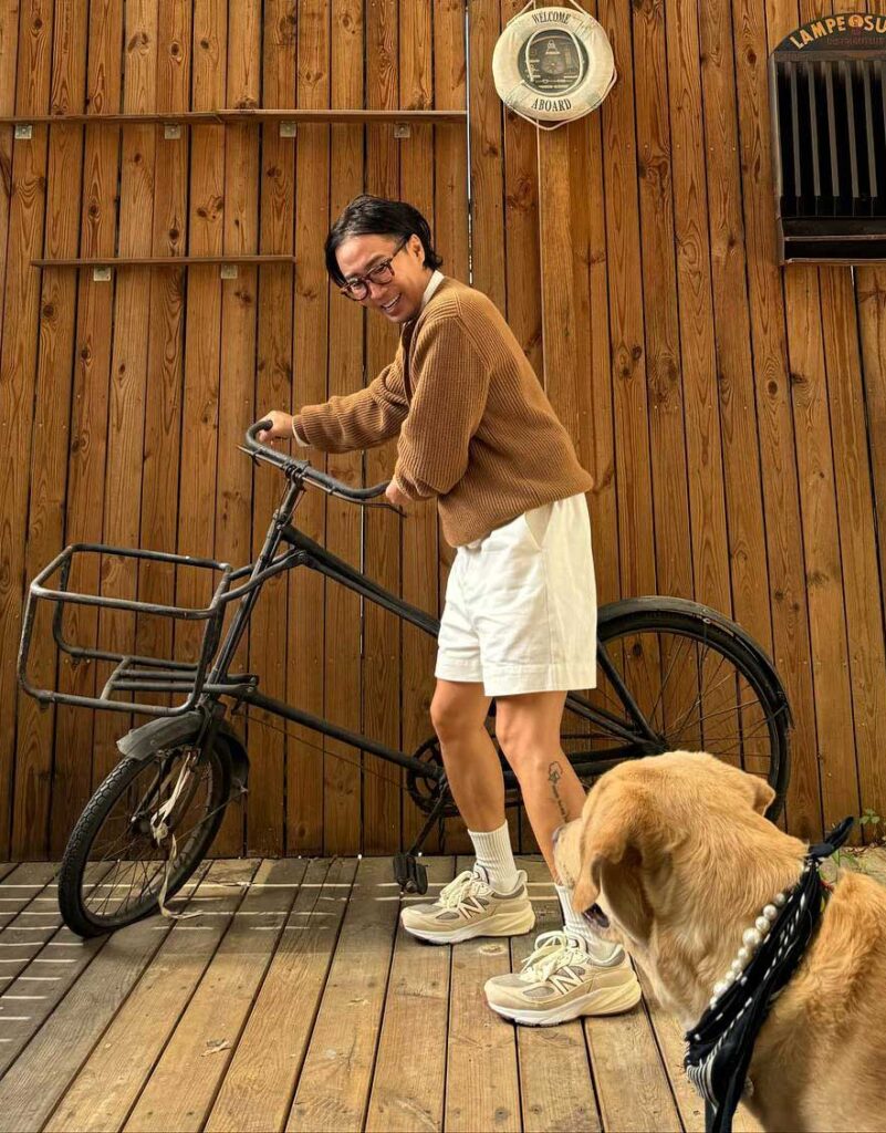 남자 반바지 코디, 출처 : 인스타그램 @jaehyungjung17