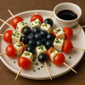 와인 안주 만들기 : 올리브 치즈꼬치