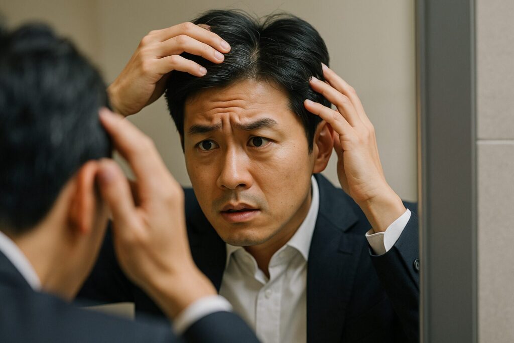 흰머리 나는 이유