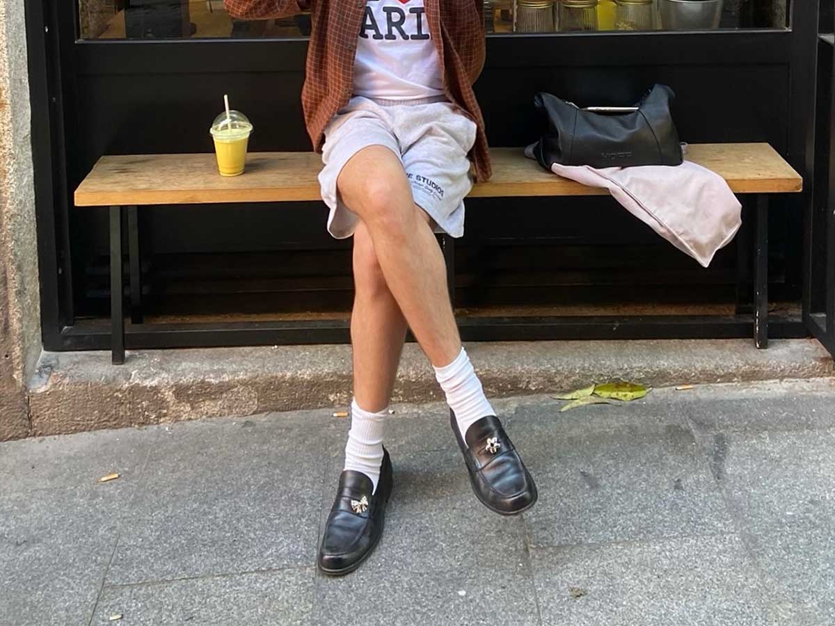 반바지 로퍼