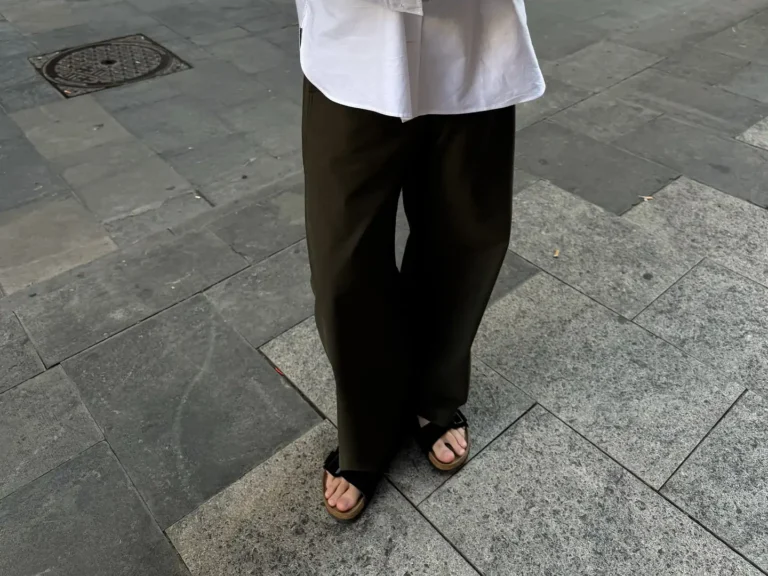 남자 장마철 샌들 코디